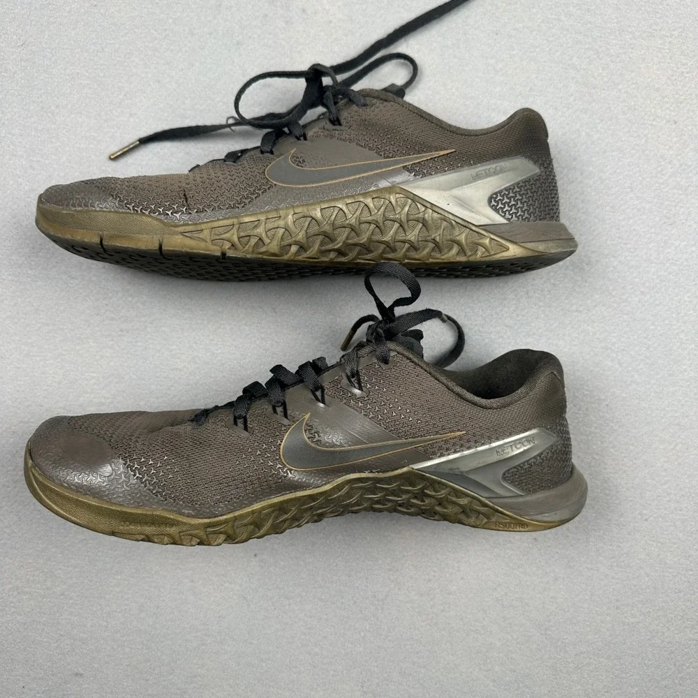 Nike Metcon 4 Mens Training Shoes Olive Green AJ3276-200 Size 10.5
